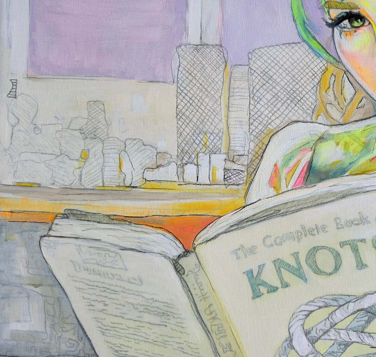 Original Oil Painting - “Knots”