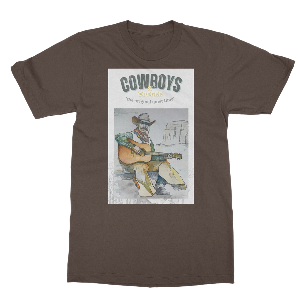 Cowboys & Coffee Classic Adult T-Shirt