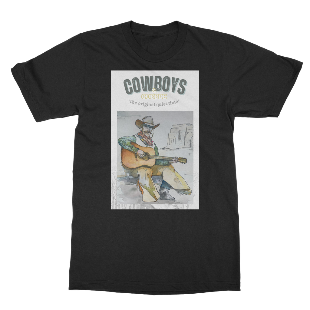 Cowboys & Coffee Classic Adult T-Shirt