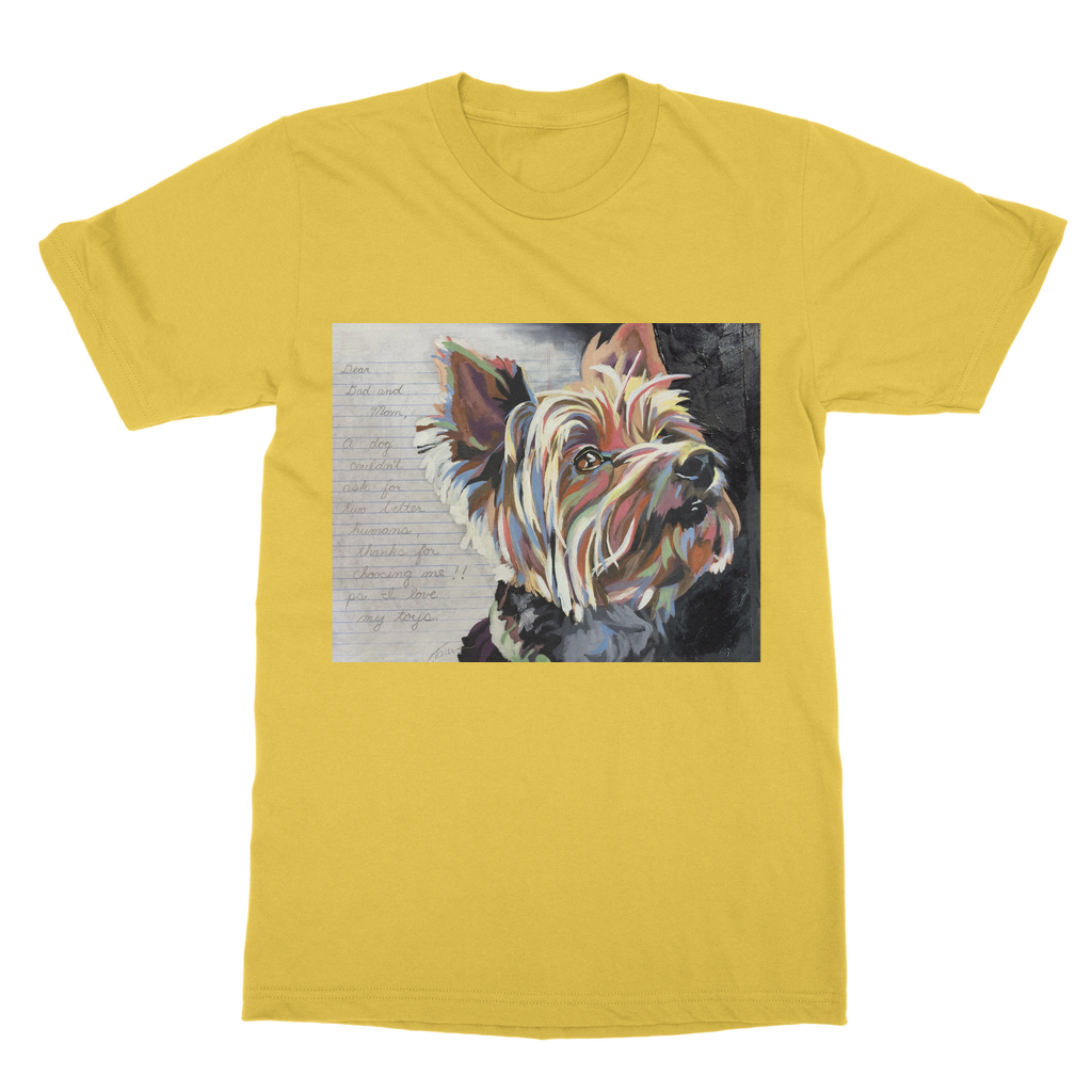 Yorkie Classic Adult T-Shirt