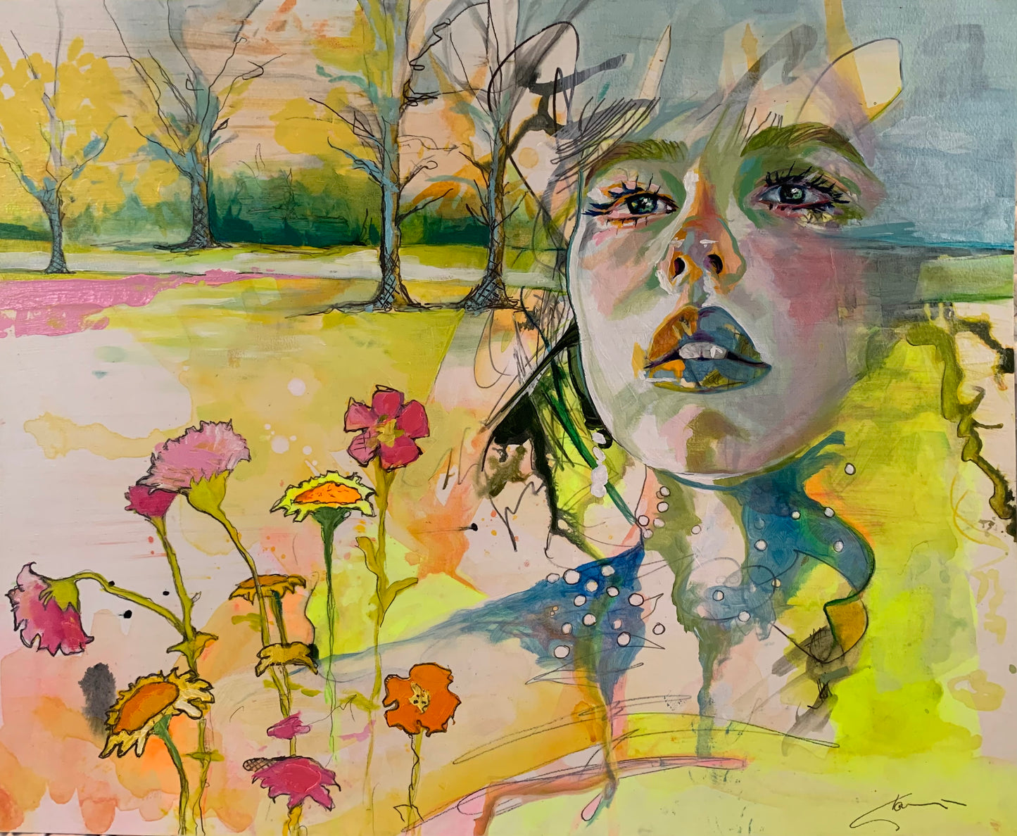 Original Oil Painting - "Where I Begin. Again”