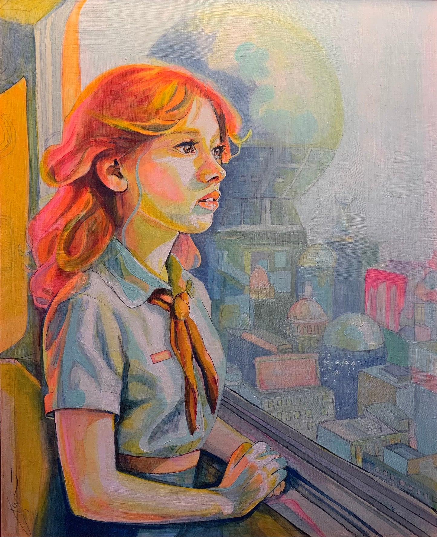 Oil Painting - "Are You The Light”