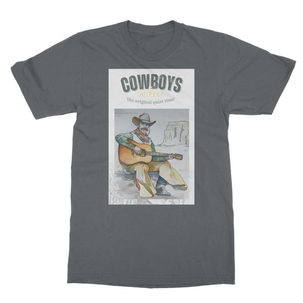 Cowboys & Coffee Classic Adult T-Shirt