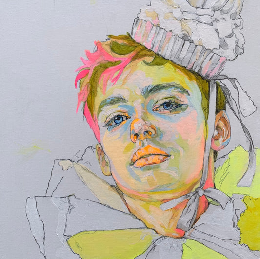 Oil Painting - "Was It About the Cake?”