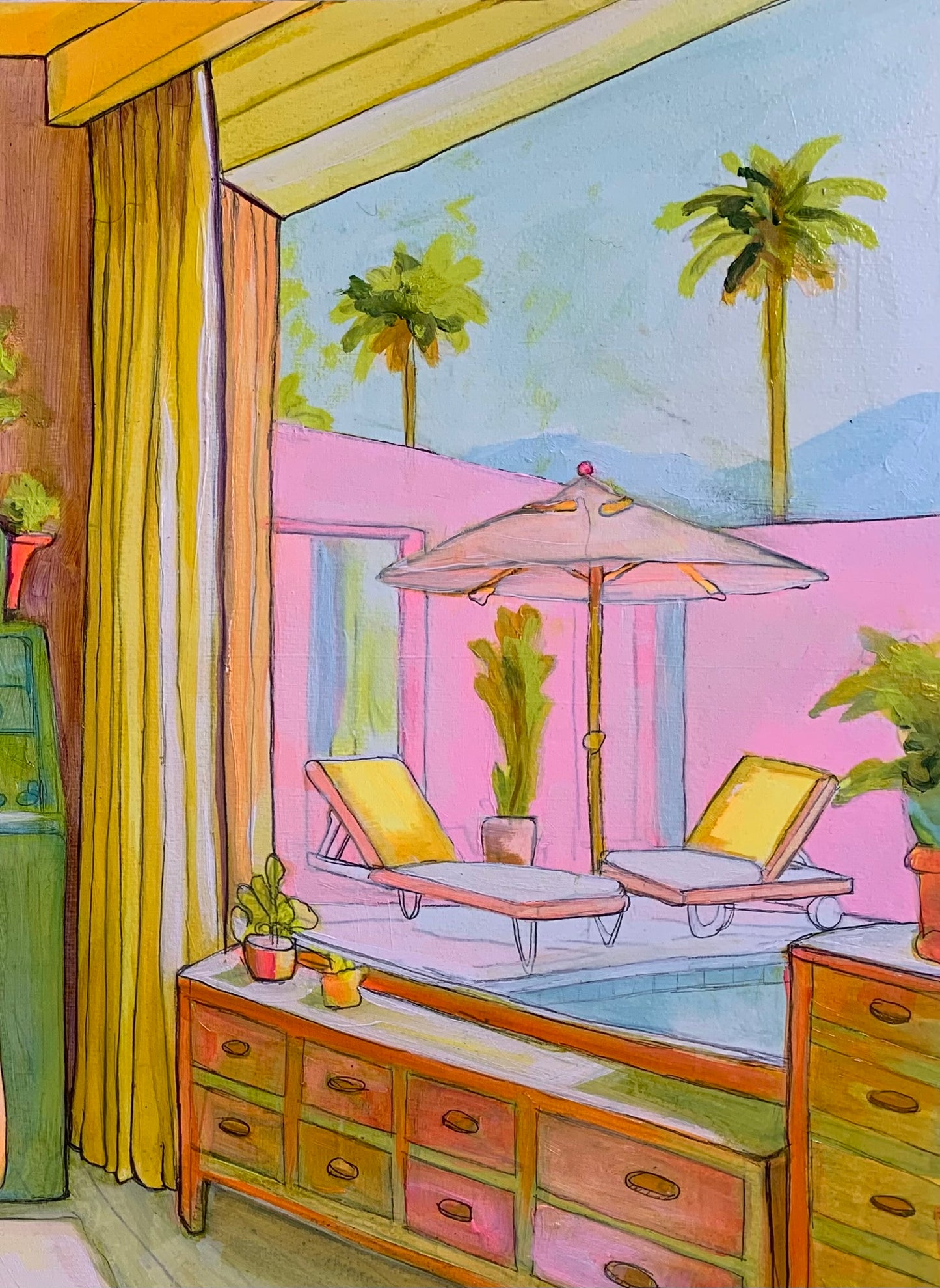 Original Oil Painting - "The Artist at the Edge of Becoming”