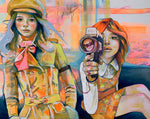 Original Oil Painting - "Peace Destiny Connection”