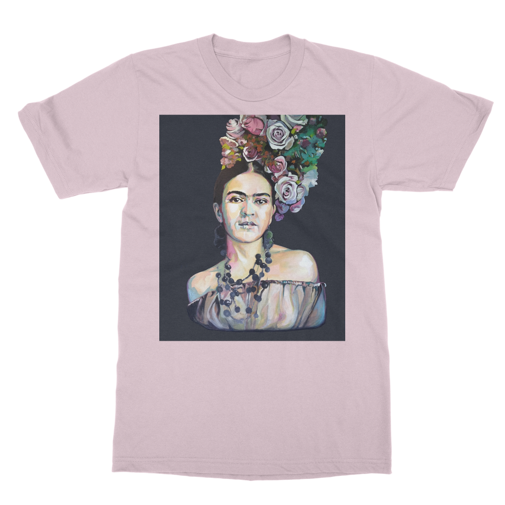 Frida - black background Classic Adult T-Shirt