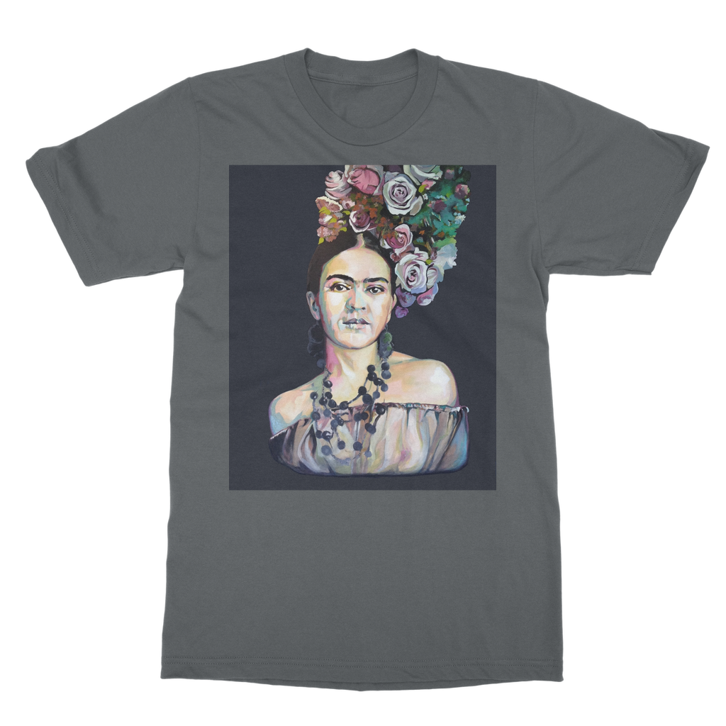 Frida - black background Classic Adult T-Shirt