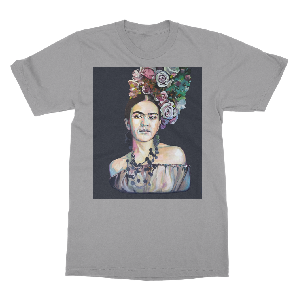 Frida - black background Classic Adult T-Shirt