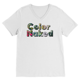 Color Naked Classic V-Neck T-Shirt