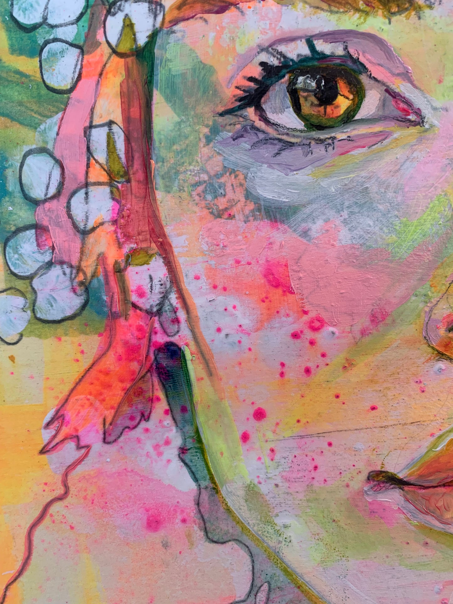 Original Oil painting - ‘What Sees You, Grows You’