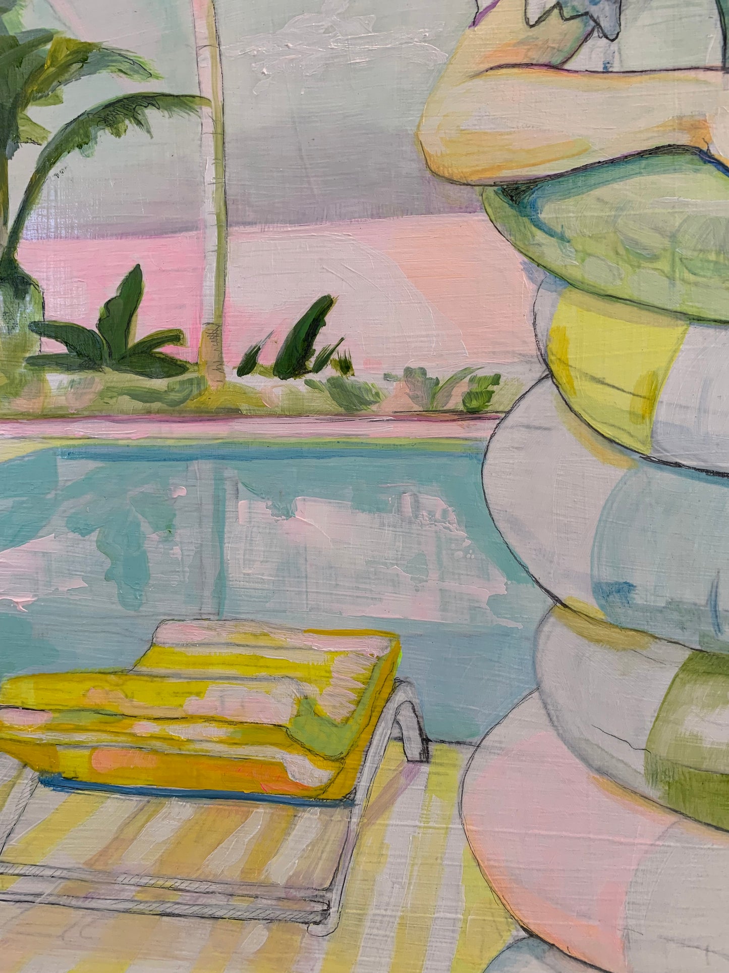 Oil Painting - "How Safe Do You Need to Feel”