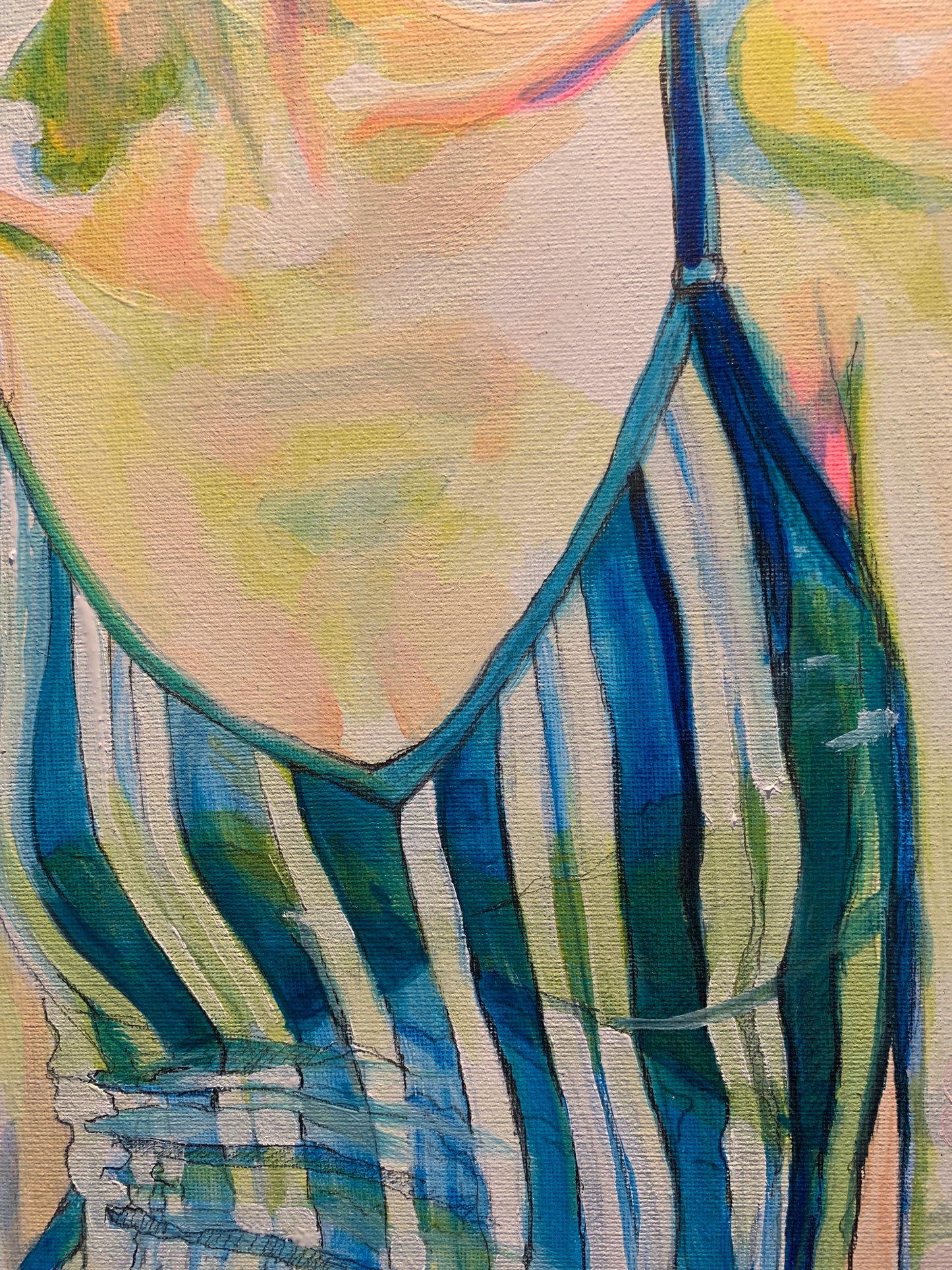 Original Oil Painting - “Did the Ocean Change Too”