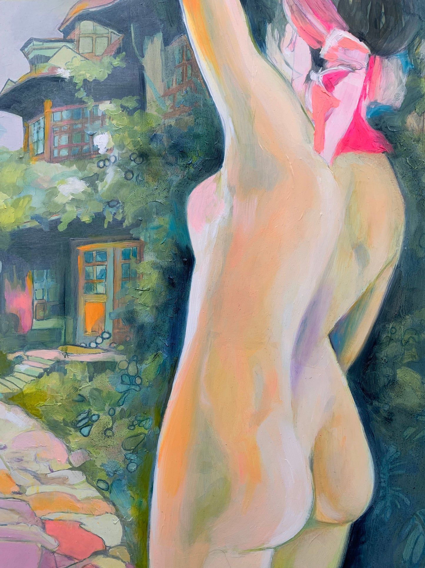 Oil Painting - "Vulnerability Path"