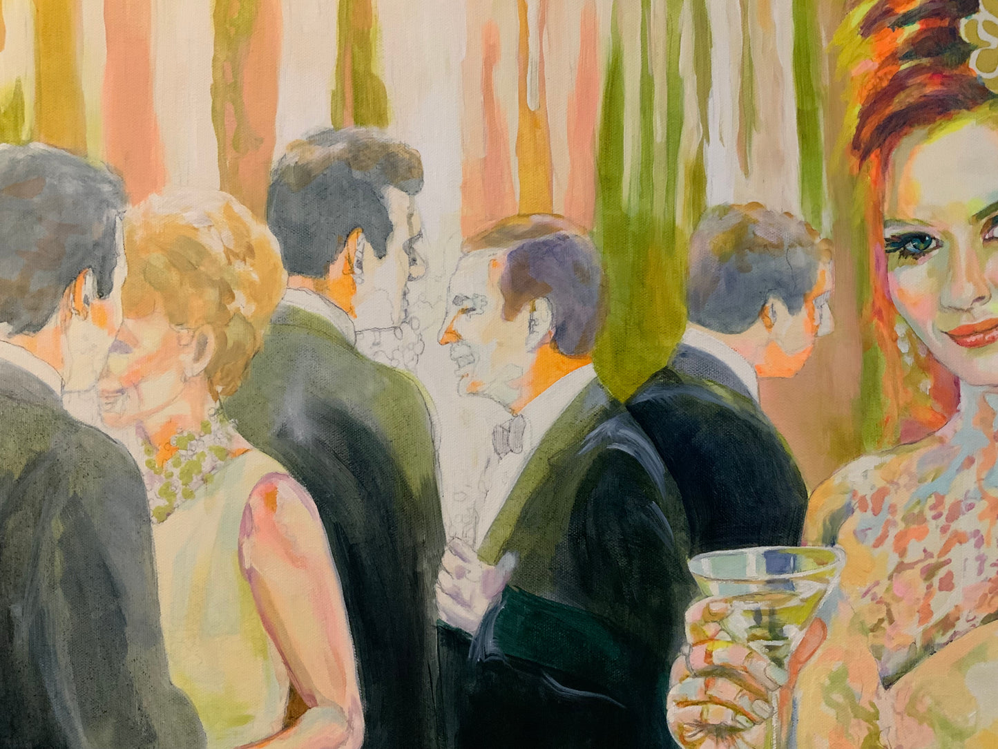 Original Oil Painting - “The Social Season”