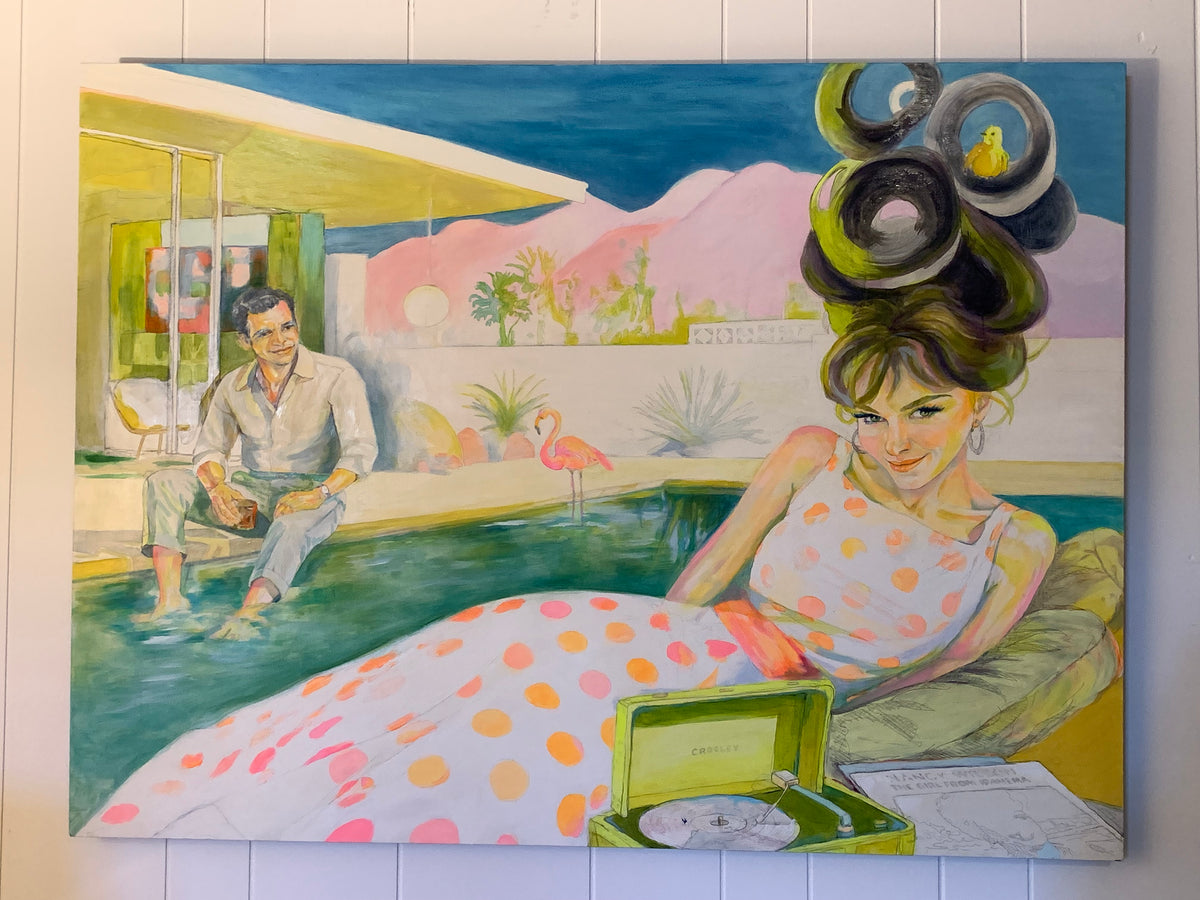 Original Oil Painting - “Up-Do You Want”
