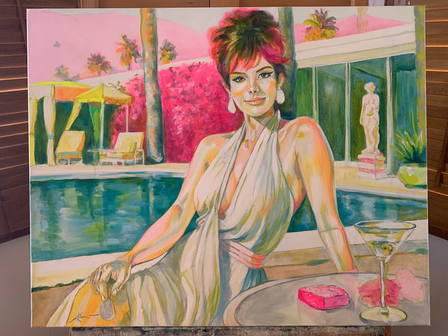 Original Oil Painting - “Champagne Weather’