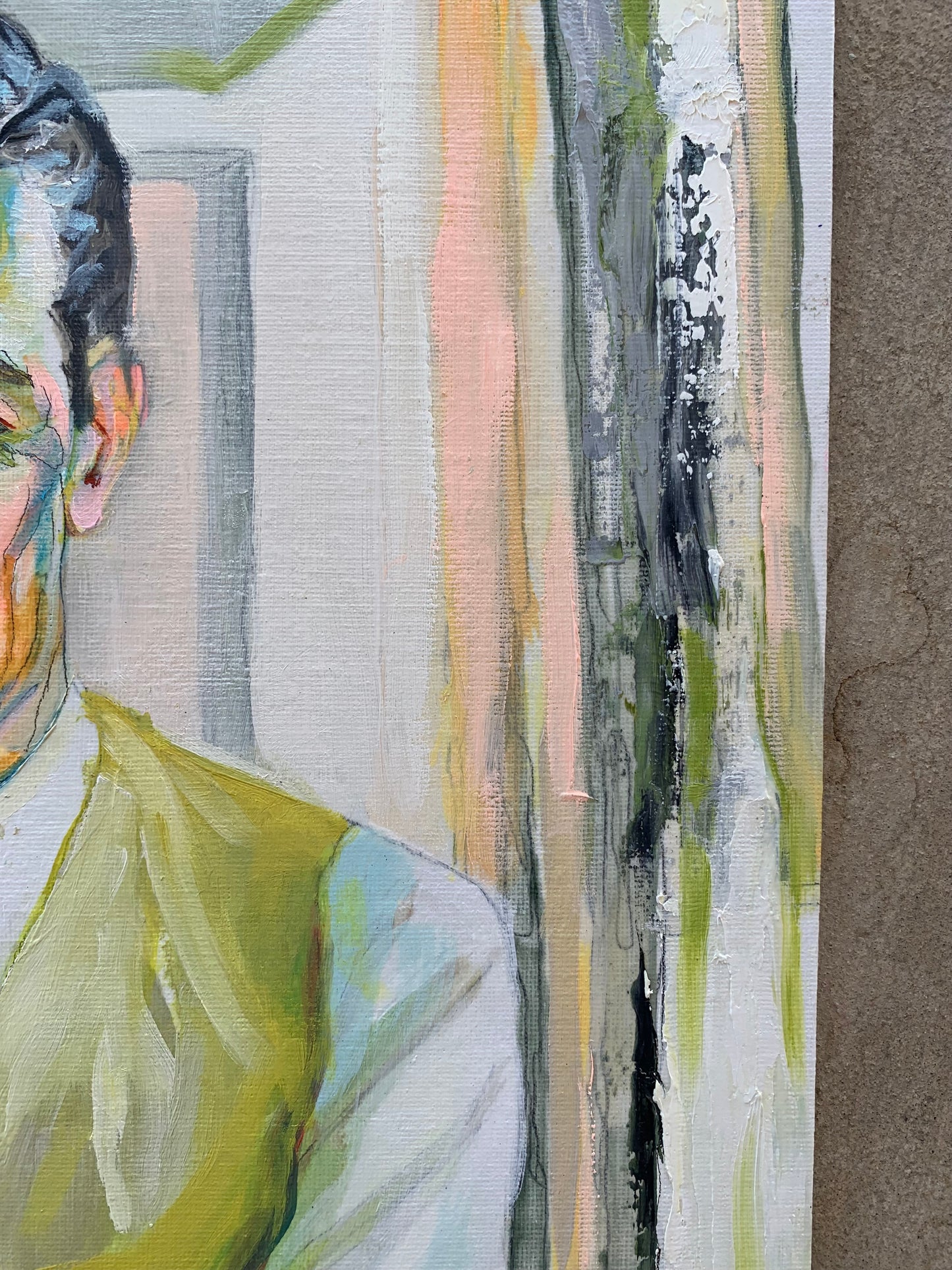 Original Oil Painting - “What Couldn’t He Say?”