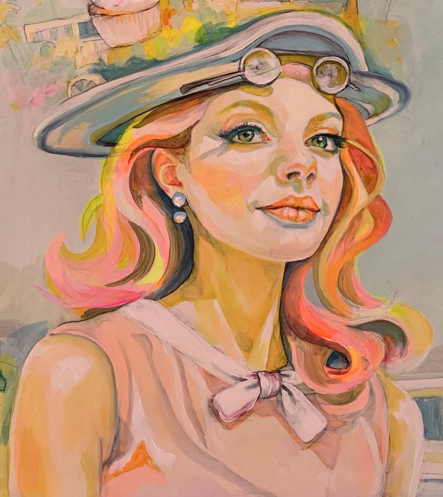 Original Oil Painting - “When the Guests Leave”