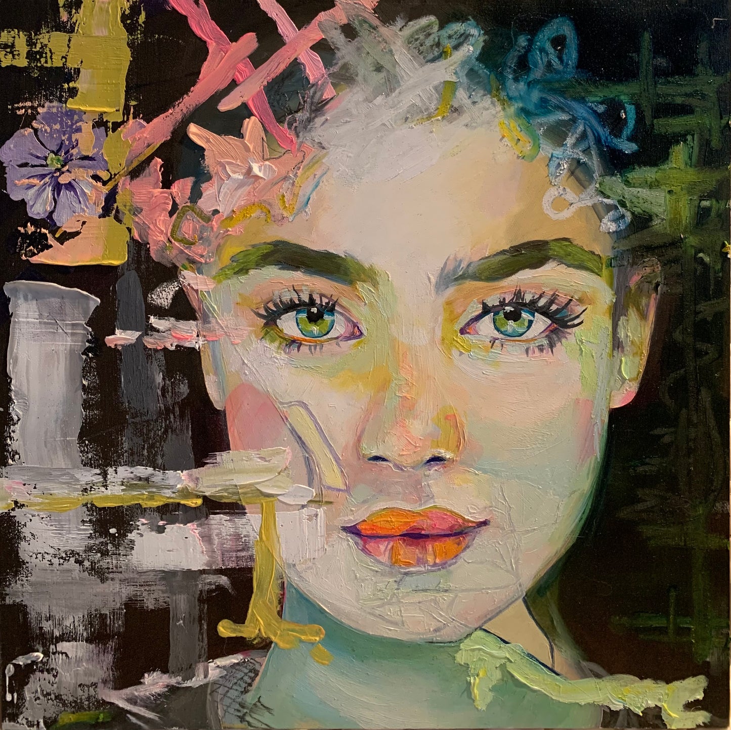 Oil Painting - "Fearless Inertia”