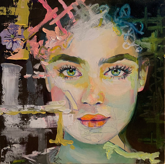 Oil Painting - "Fearless Inertia”