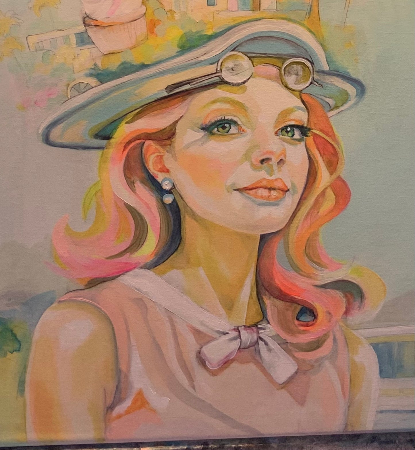 Original Oil Painting - “When the Guests Leave”