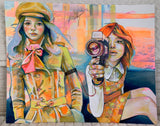 Original Oil Painting - "Peace Destiny Connection”