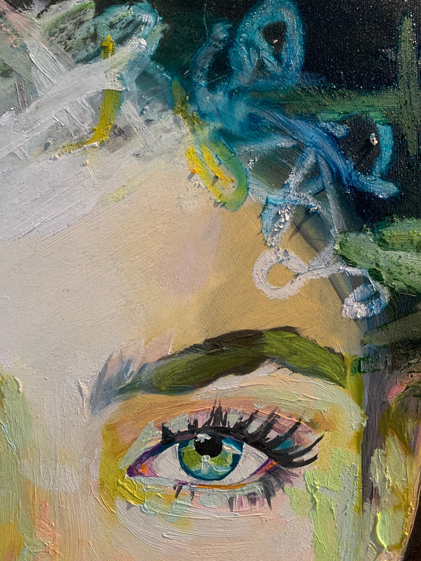 Oil Painting - "Fearless Inertia”