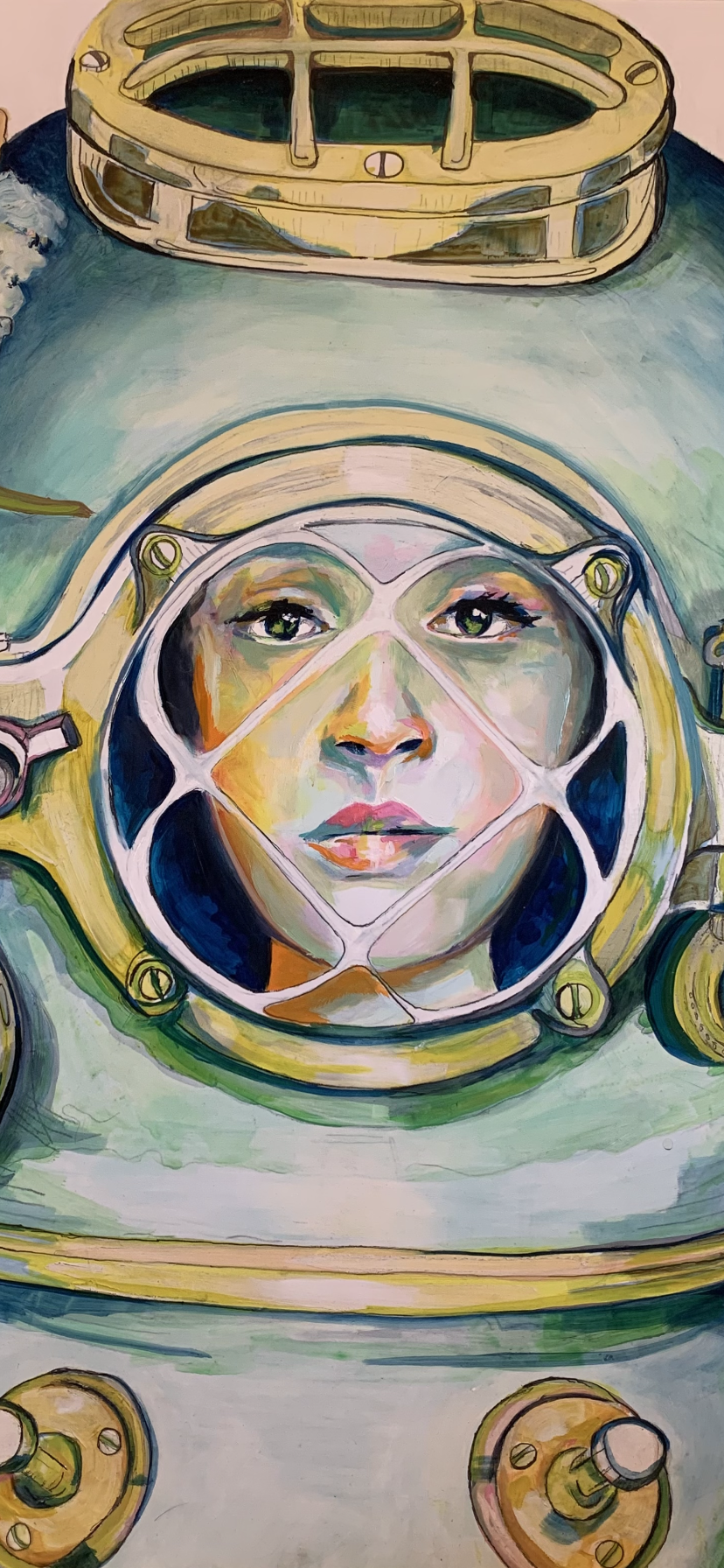 Original Oil Painting - ‘Breathing Support’ SOLD