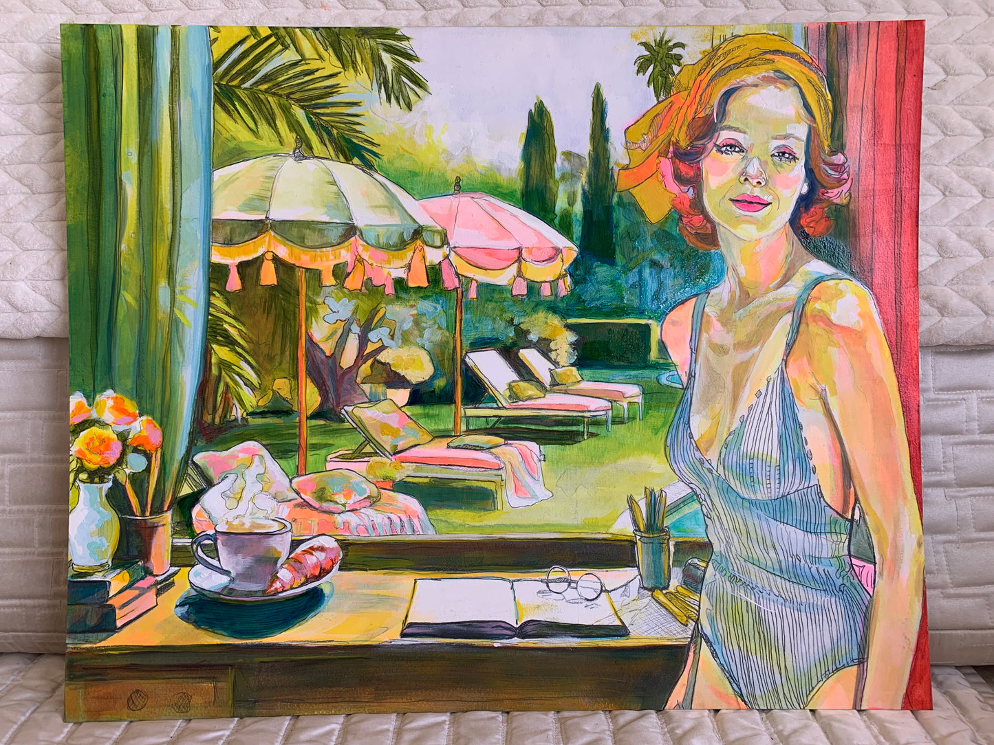 Oil Painting - "Morning Belongs to Me”