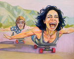 Oil Painting - "Fearless Inertia”