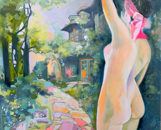 Oil Painting - "Vulnerability Path"
