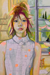 Original Oil Painting - "While No One Was Looking”