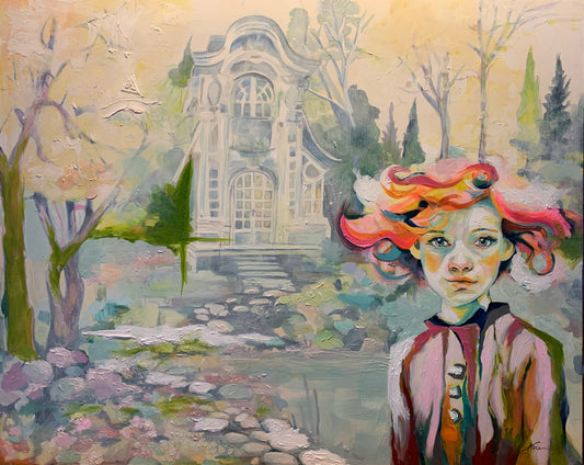 Original Oil Painting - “the mountain is you”