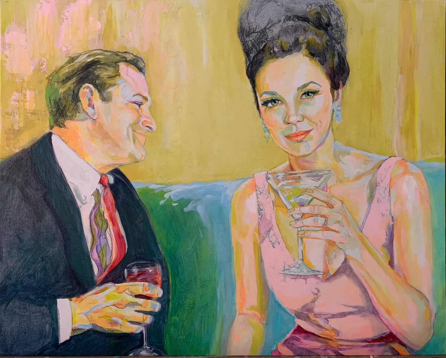 Original Oil Painting - “The Space Between Words”
