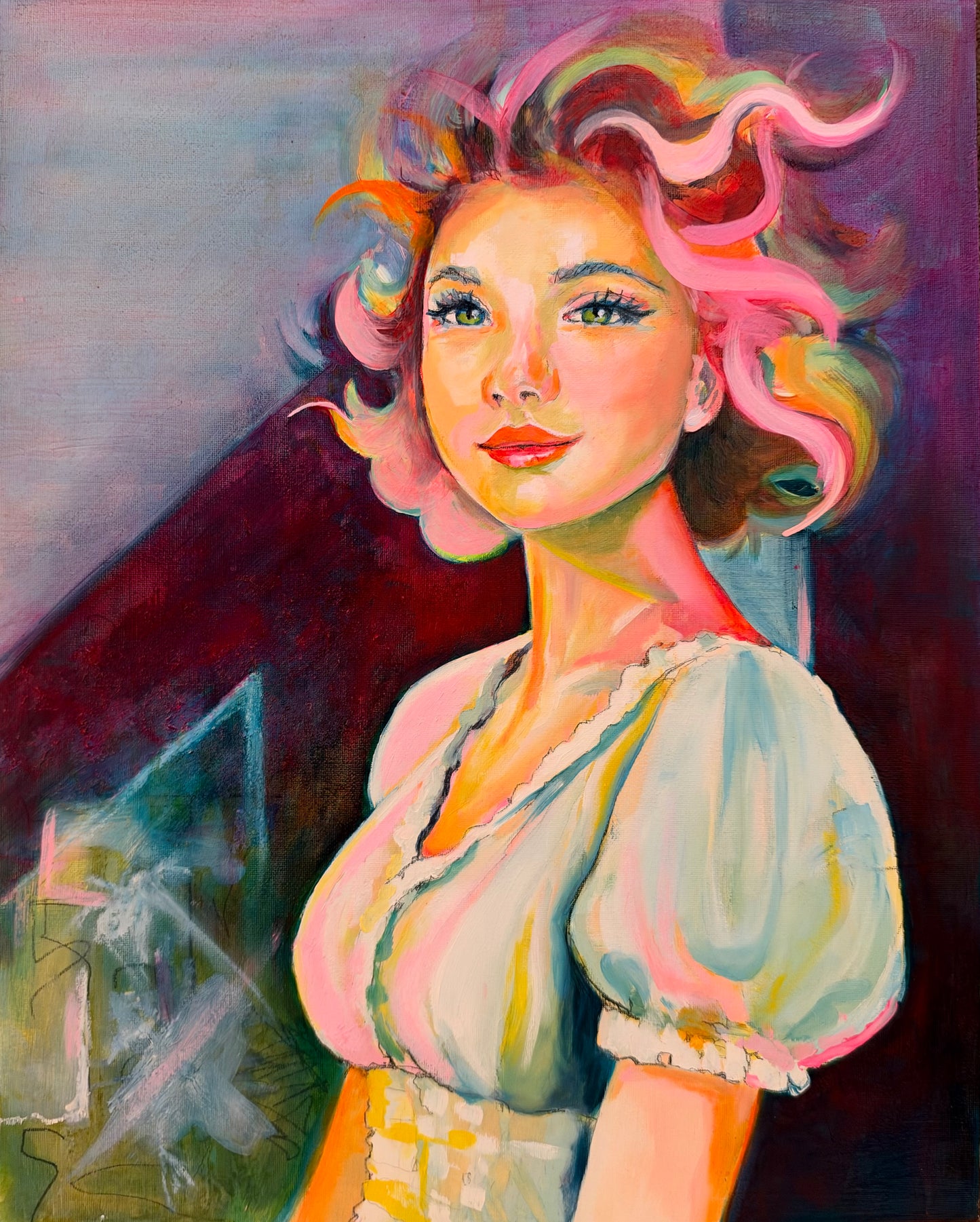 Original Oil Painting - “Color of Your Appetite”