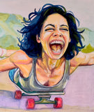 Oil Painting - "Fearless Inertia”