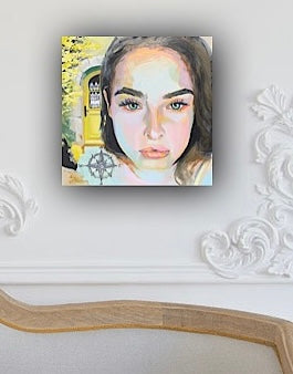 Original oil painting - I Am the Navigator