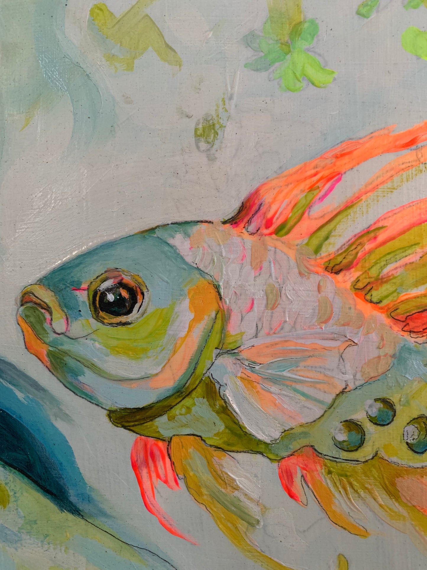 Oil Painting - "Between Stillness and Flow”