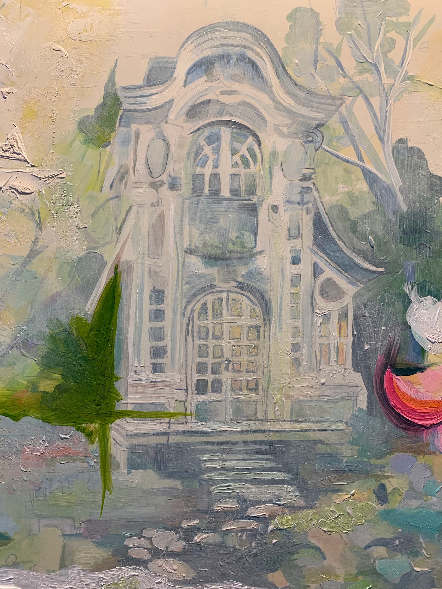 Original Oil Painting - “the mountain is you”