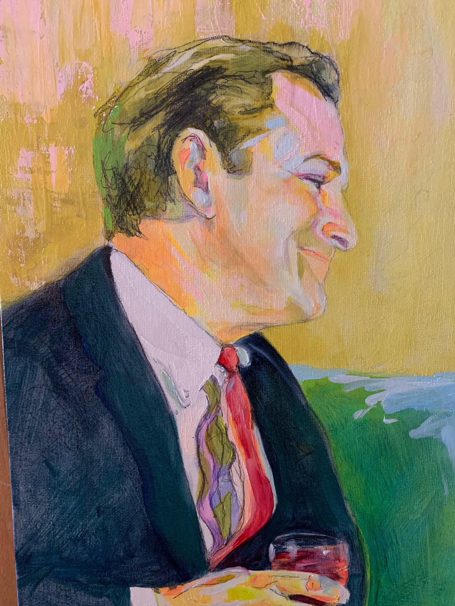 Original Oil Painting - “The Space Between Words”