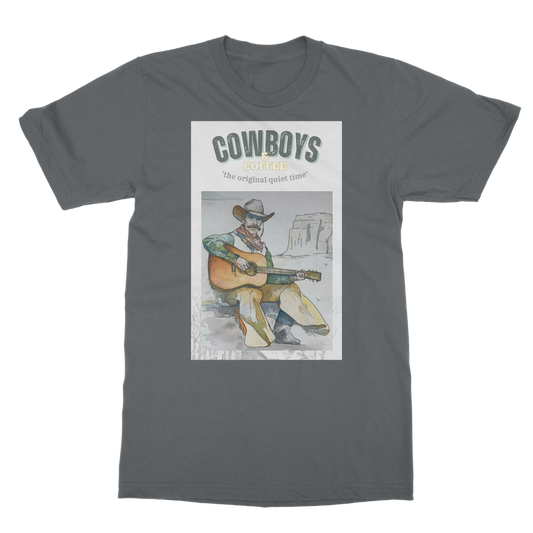 Cowboys & Coffee Classic Adult T-Shirt
