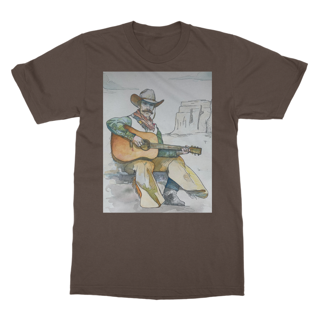 Cowboy guitar Classic Adult T-Shirt