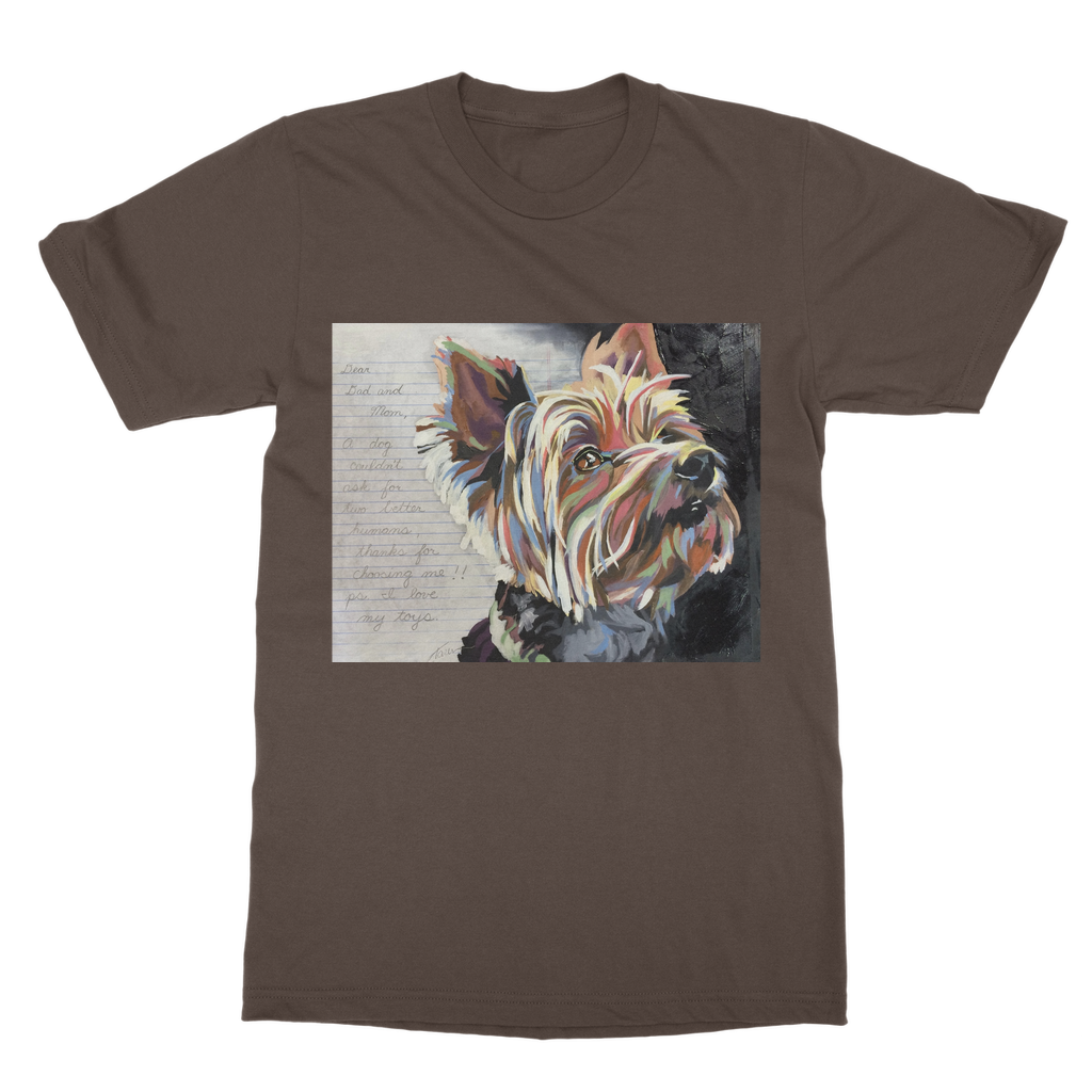 Yorkie Classic Adult T-Shirt