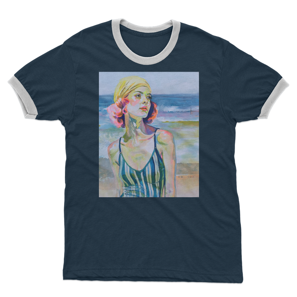 Did the Ocean Change too Adult Ringer T-Shirt