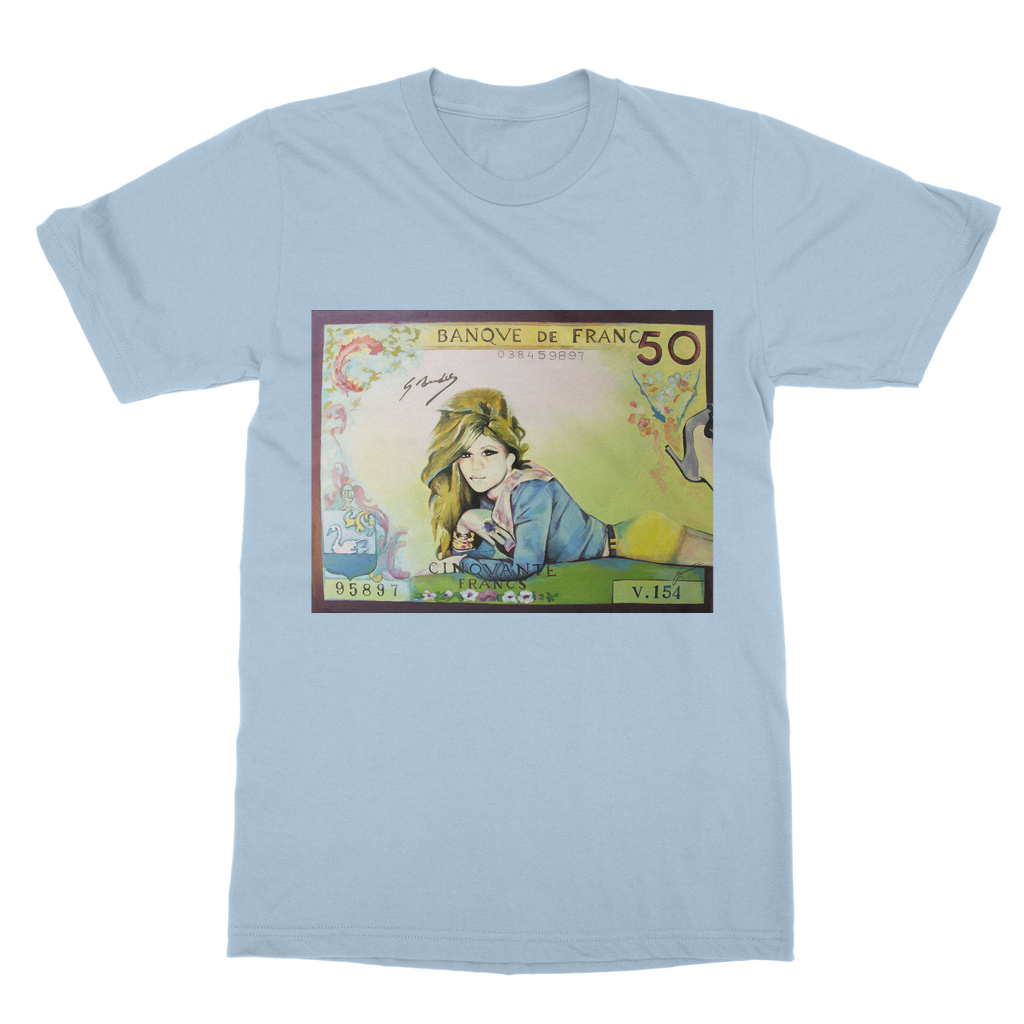 French Franc Classic Adult T-Shirt