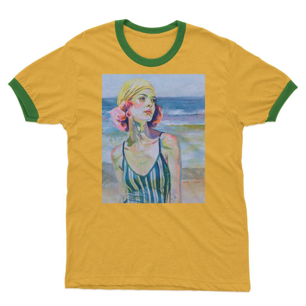 Did the Ocean Change too Adult Ringer T-Shirt