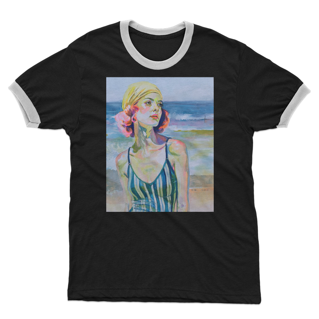 Did the Ocean Change too Adult Ringer T-Shirt