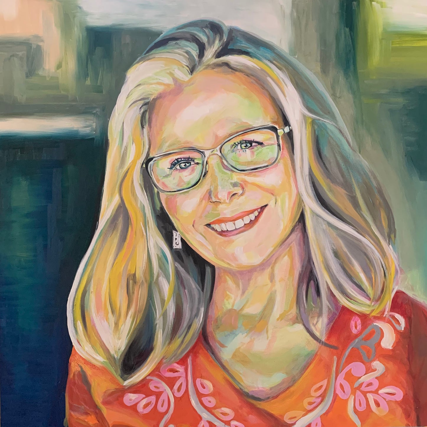 Oil Painting commission - Karen Ann Jones ~ artist