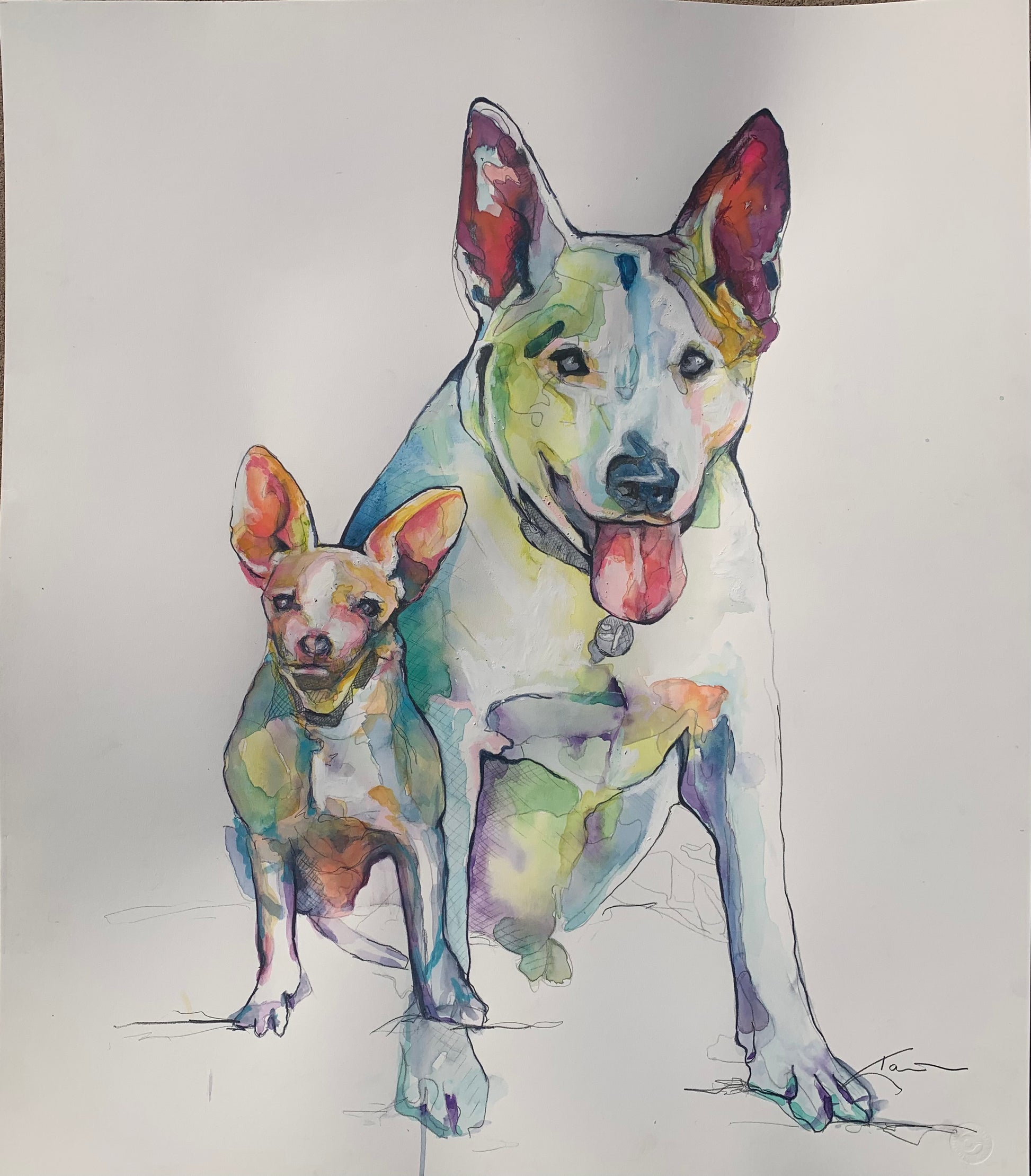 Watercolor Painting commissions - Karen Ann Jones ~ artist